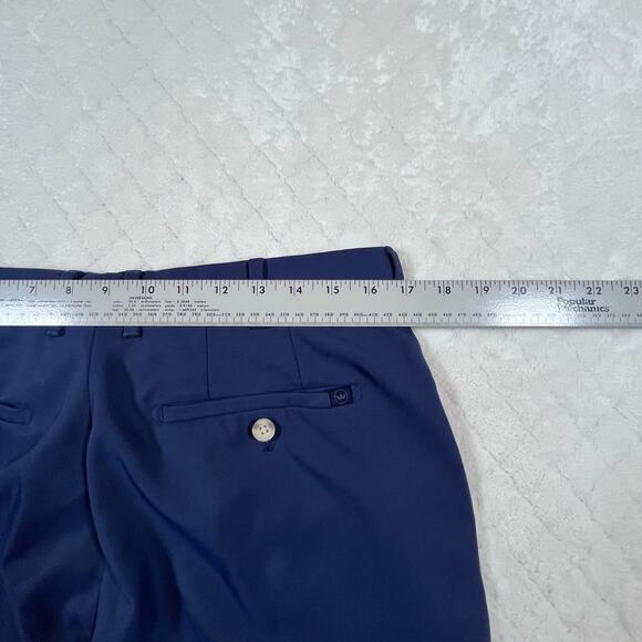 Peter Millar Performance Quick Dry Golf Pants Blue Men’s Sz Md - Picture 6 of 7